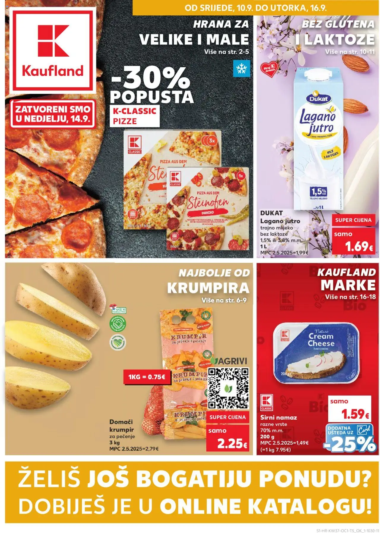Kaufland aktualni Osijek vrijedi od 10.09.2025 - tjedna akcija broj stranice 1