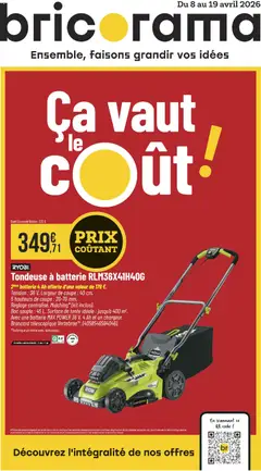 Prévisualisation de Bricorama catalogue du magasin Bricorama formulaire valide 08/04/2026