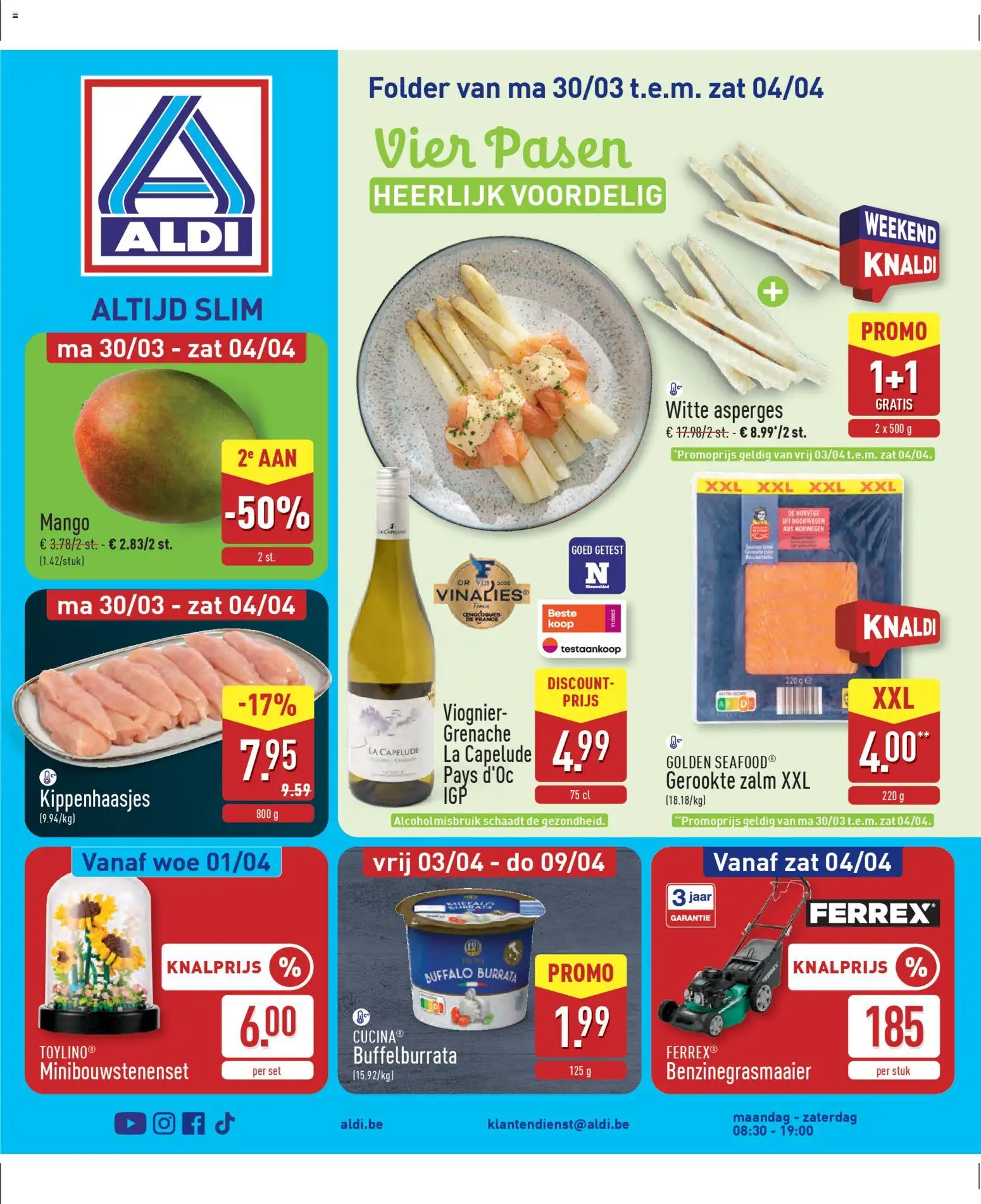 Voorbeeld van Aldi Folder week 14 van winkel Aldi geldig vanaf 30/03/2026
