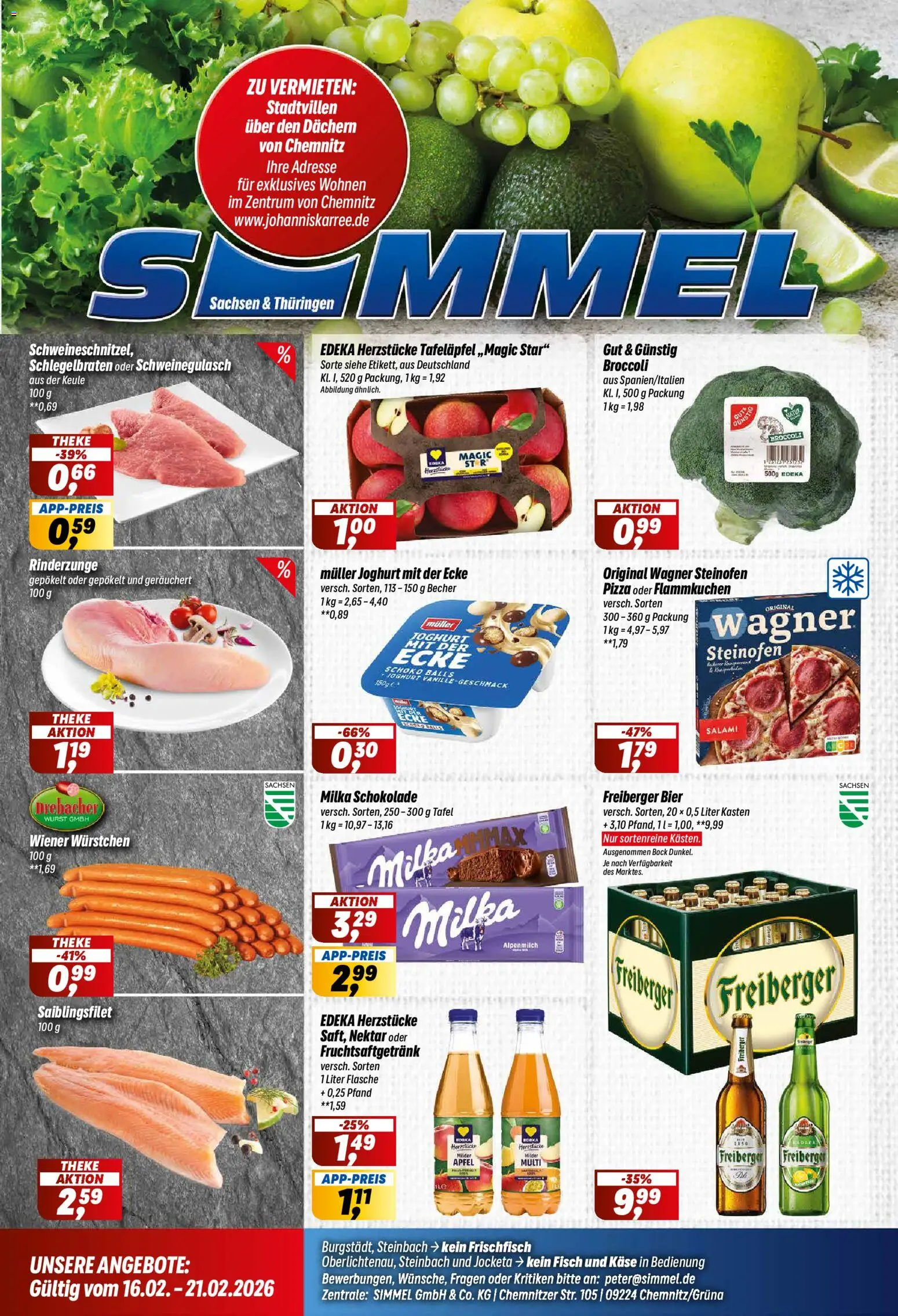 Vorschau von dem Prospekt des Geschäftes Simmel, gültig ab dem 16.02.2026