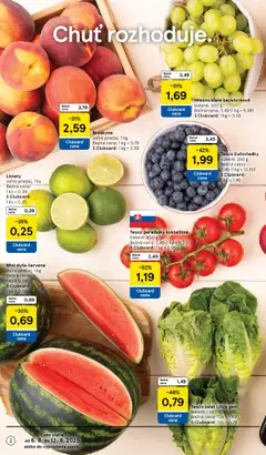 Náhľad Tesco letáku platného od 06.08.2025 | Strana: 2