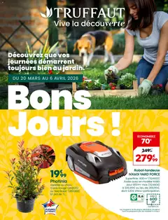 Prévisualisation de Truffaut catalogue du magasin Truffaut formulaire valide 20/03/2026