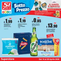 Anteprima dell'opuscolo Sì con Te volantino Superstore dal negozio Sì con Te valido da 16/04/2026