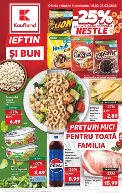 Previzualizarea de cataloage: Kaufland Slatina valabil de la 18.02.2026