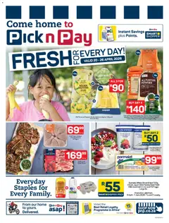 Preview of Pick n Pay flyer valid from 20/04/2026