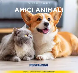 Anteprima dell'opuscolo Esselunga S volantino Amici Animali Verona dal negozio Esselunga S valido da 08/04/2026