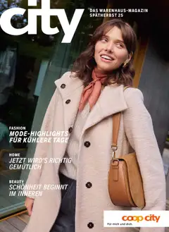 Vorschau des Merkblatts Aktionen vom Shop Coop City gültig von 01.10.2025 bis 