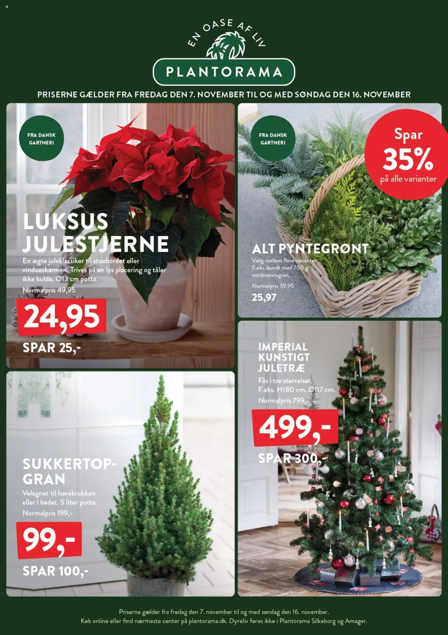 Eksempel på tilbudsavis Smugkig fra butik Plantorama gyldig fra 07/11/2025