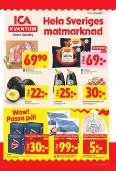Förhandsgranska reklamblad Södra Sandby från butik ICA Kvantum gäller från 16/03/2026