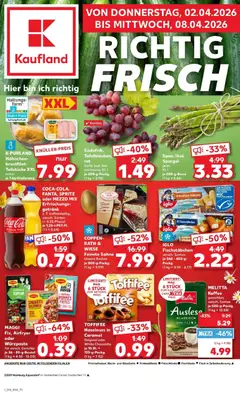 Vorschau von dem Prospekt des Geschäftes Kaufland, gültig ab dem 02.04.2026