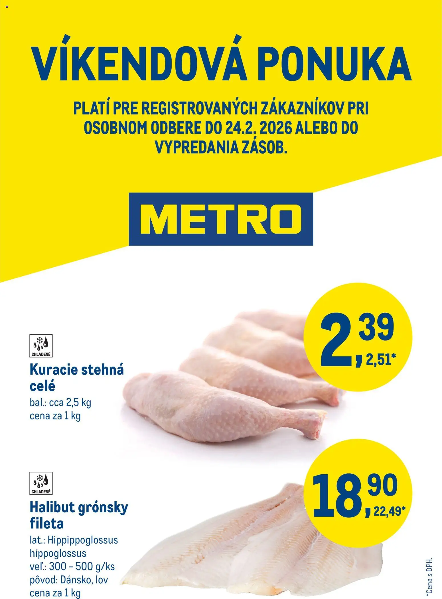 Náhľad Metro letáku platného od 19.02.2026