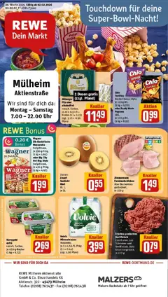 Vorschau von dem Prospekt des Geschäftes Rewe, gültig ab dem 02.02.2026