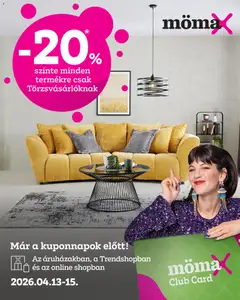 Mömax - Mömax szórólap megtekintése, amely érvényes 2026.04.13.-től