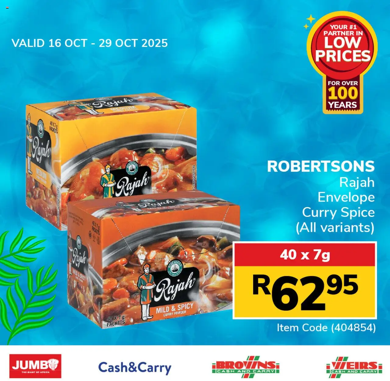Jumbo Food Specials from 16/10 - 29/10/2025 > Promotions