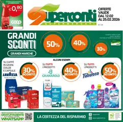 Anteprima dell'opuscolo Attuale volantino dal negozio Superconti valido da 12/02/2026