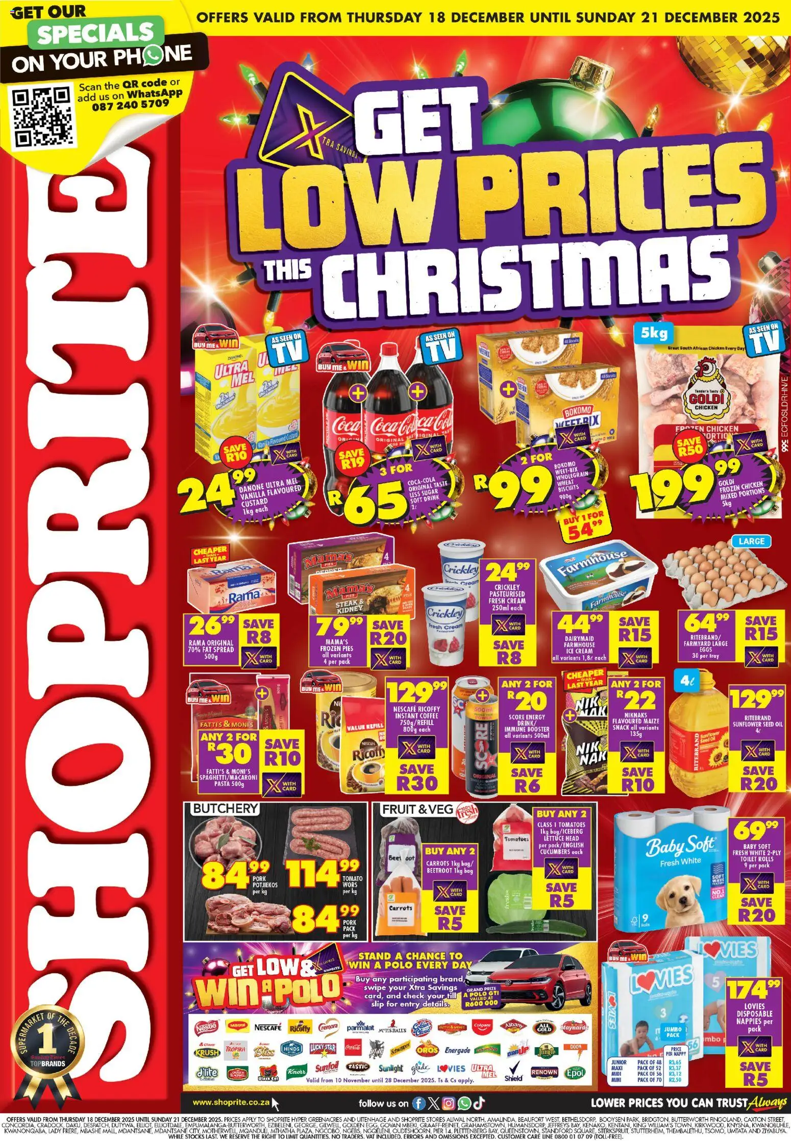 Preview of Shoprite flyer valid from 18/12/2025