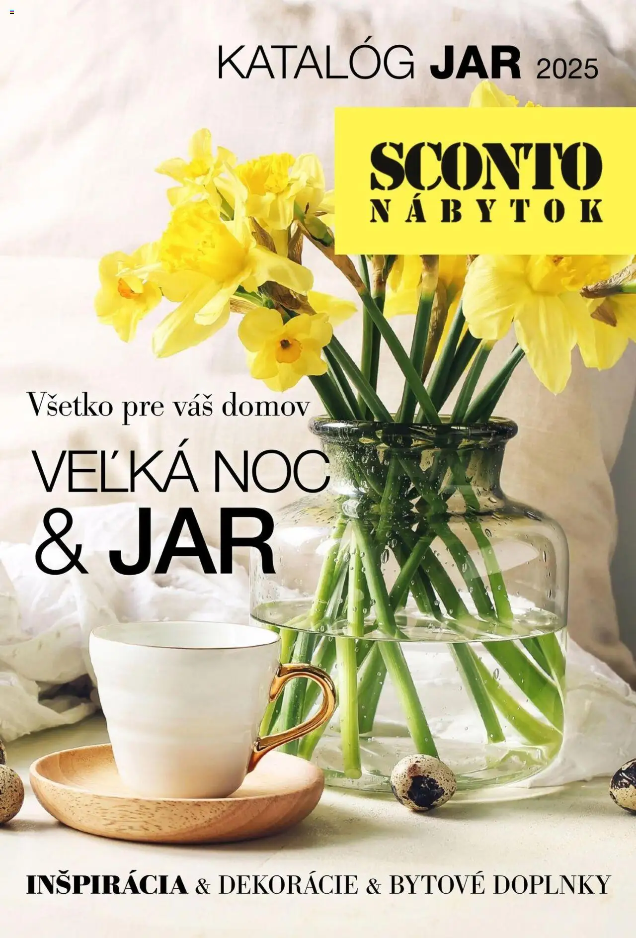 Sconto nábytok Jarný katalog (od pondelka 03.03.2025) - Akčná ponuka - Nábytok, Jar