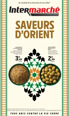 Prévisualisation de Intermarché - Saveurs d'orient du magasin Intermarché formulaire valide 13/03/2026