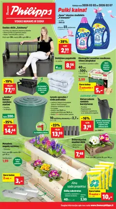 Thomas Philipps parduotuvės leidinio Leidinys galiojančio nuo 2026.02.02 peržiūra