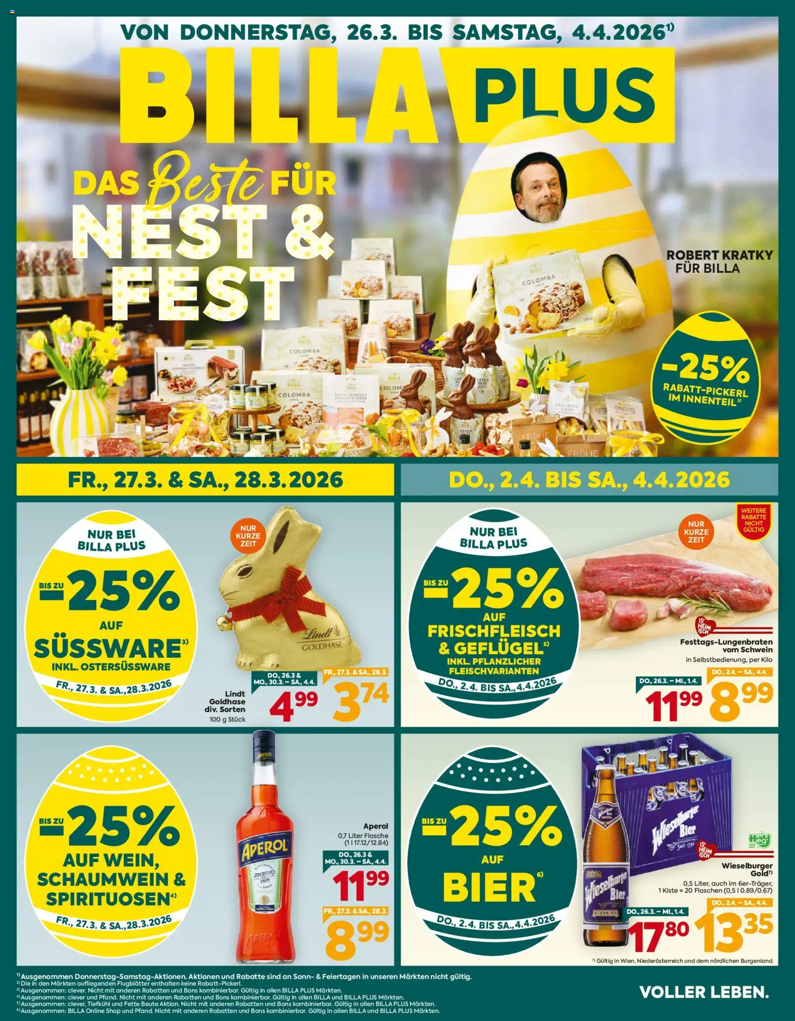 Vorschau der Angebote: Billa Plus Billa Plus Flugblatt gültig ab 26.03.2026