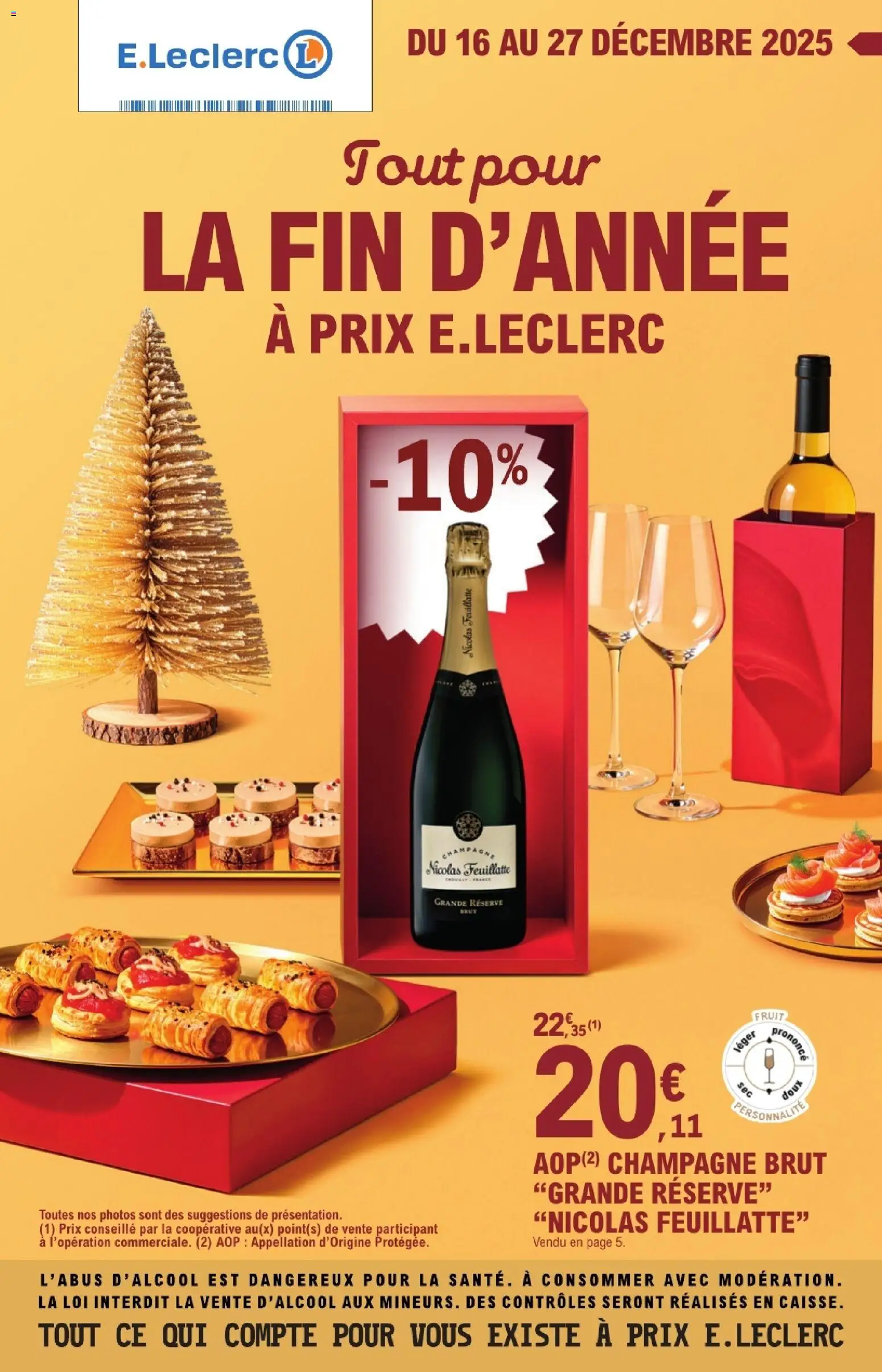 Prévisualisation de Catalogue de la semaine 51 du magasin E.Leclerc formulaire valide 16/12/2025