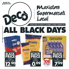 Anteprima dell'opuscolo Volantino Maxistore, Supermercati, Local - Sicilia dal negozio Decò valido da 25/11/2025
