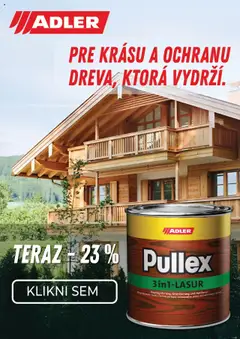 Náhľad Adler Slovensko s. r. o letáku platného od 01.10.2025