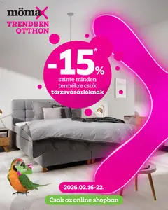 Mömax - Szórólap megtekintése, amely érvényes 2026.02.16.-től