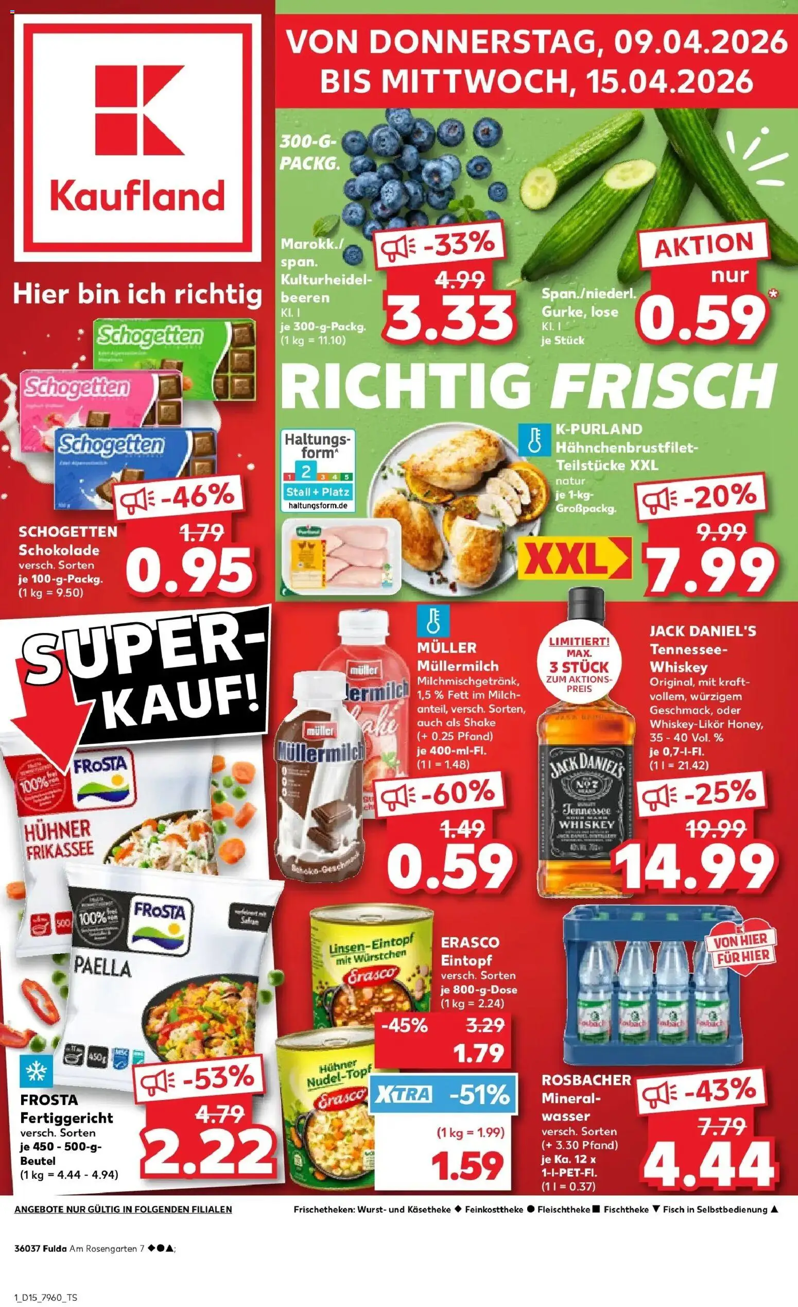 Vorschau von dem Prospekt des Geschäftes Kaufland, gültig ab dem 08.04.2026