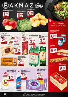 Pregled letka Ponuda trgovine Bakmaz vrijedi od 05.02.2026