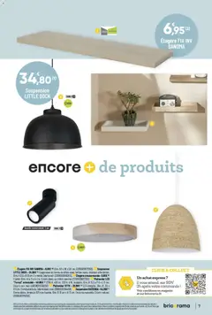 Prévisualisation de Catalogue du magasin Bricorama formulaire valide 19/11/2025 | Page: 7