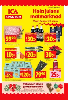 Förhandsgranska reklamblad Sollentuna från butik ICA Kvantum gäller från 24/11/2025