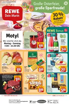 Vorschau von dem Prospekt des Geschäftes Rewe, gültig ab dem 30.03.2026