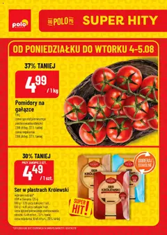 Pogląd gazetki "Super Hity" ze sklepu POLOmarket ważnej od 04.08.2025