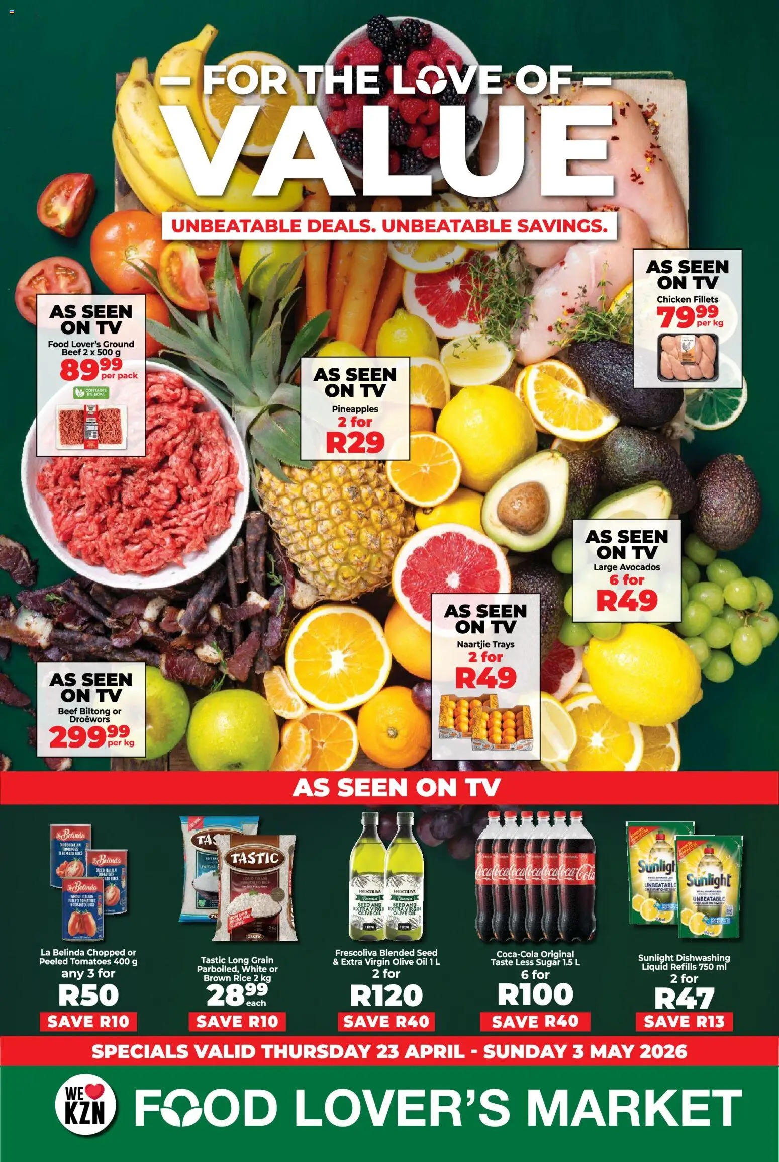 Preview of Food Lover's Market flyer valid from 23/04/2026