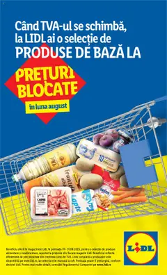 Previzualizarea de cataloage: Lidl Catalog nou valabil de la 25.08.2025