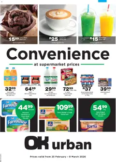 Preview of OK Foods flyer valid from 25/02/2026