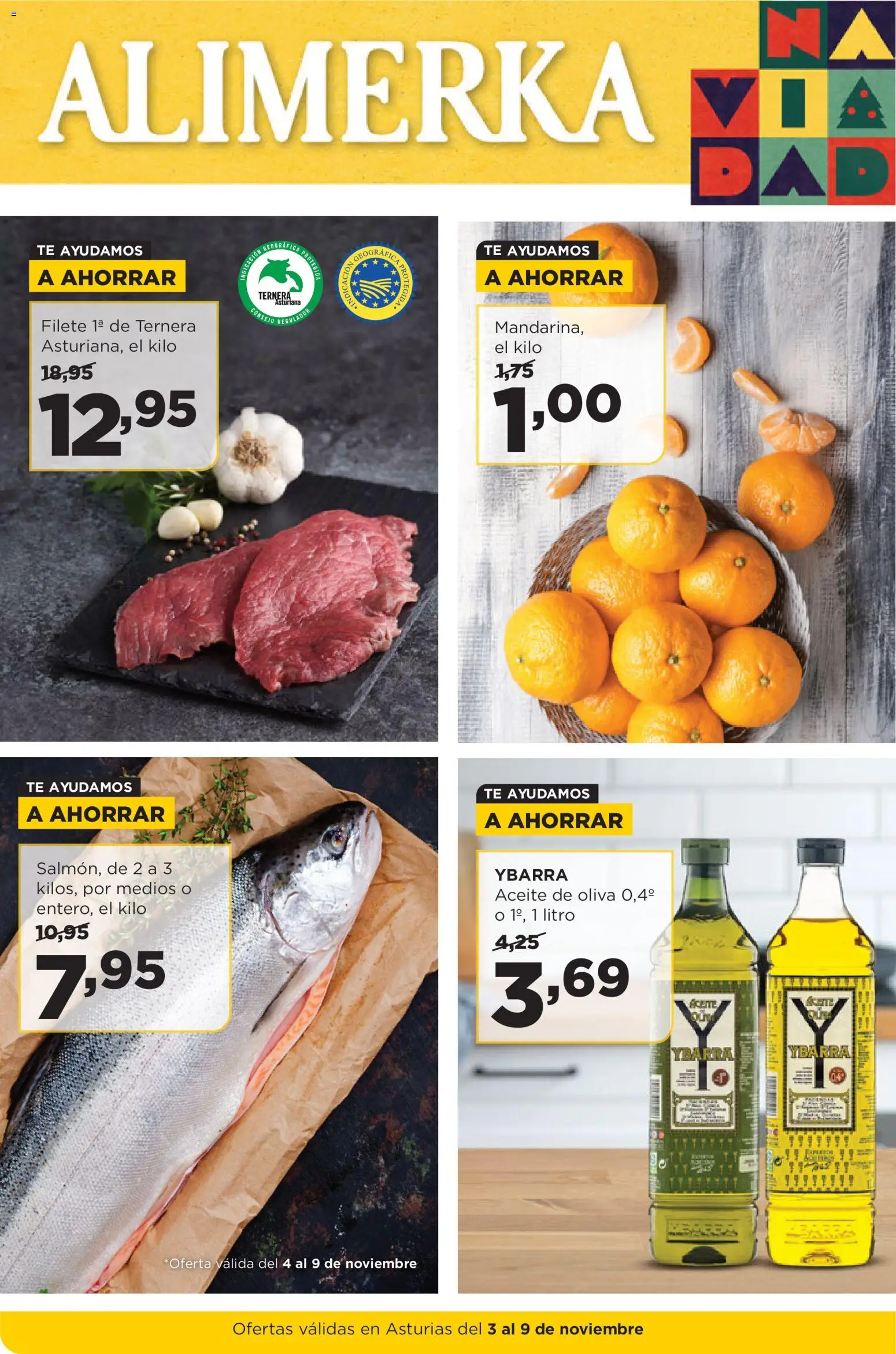 Vista previa del folleto de la tienda Alimerka válido desde el 03/11/2025 