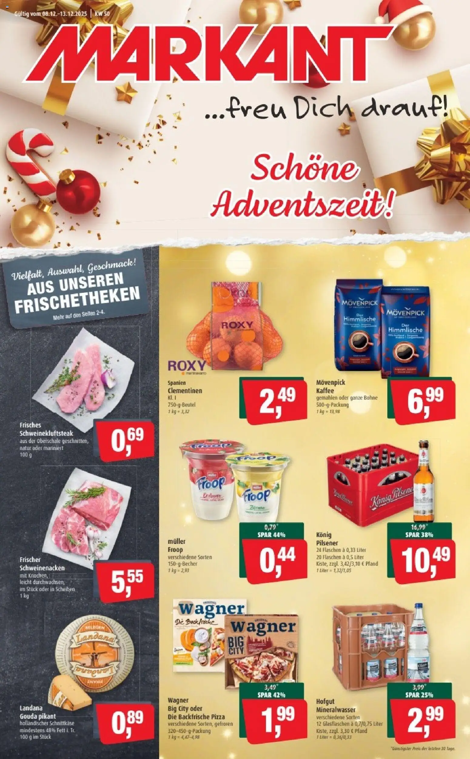 Vorschau von dem Prospekt des Geschäftes Markant, gültig ab dem 08.12.2025