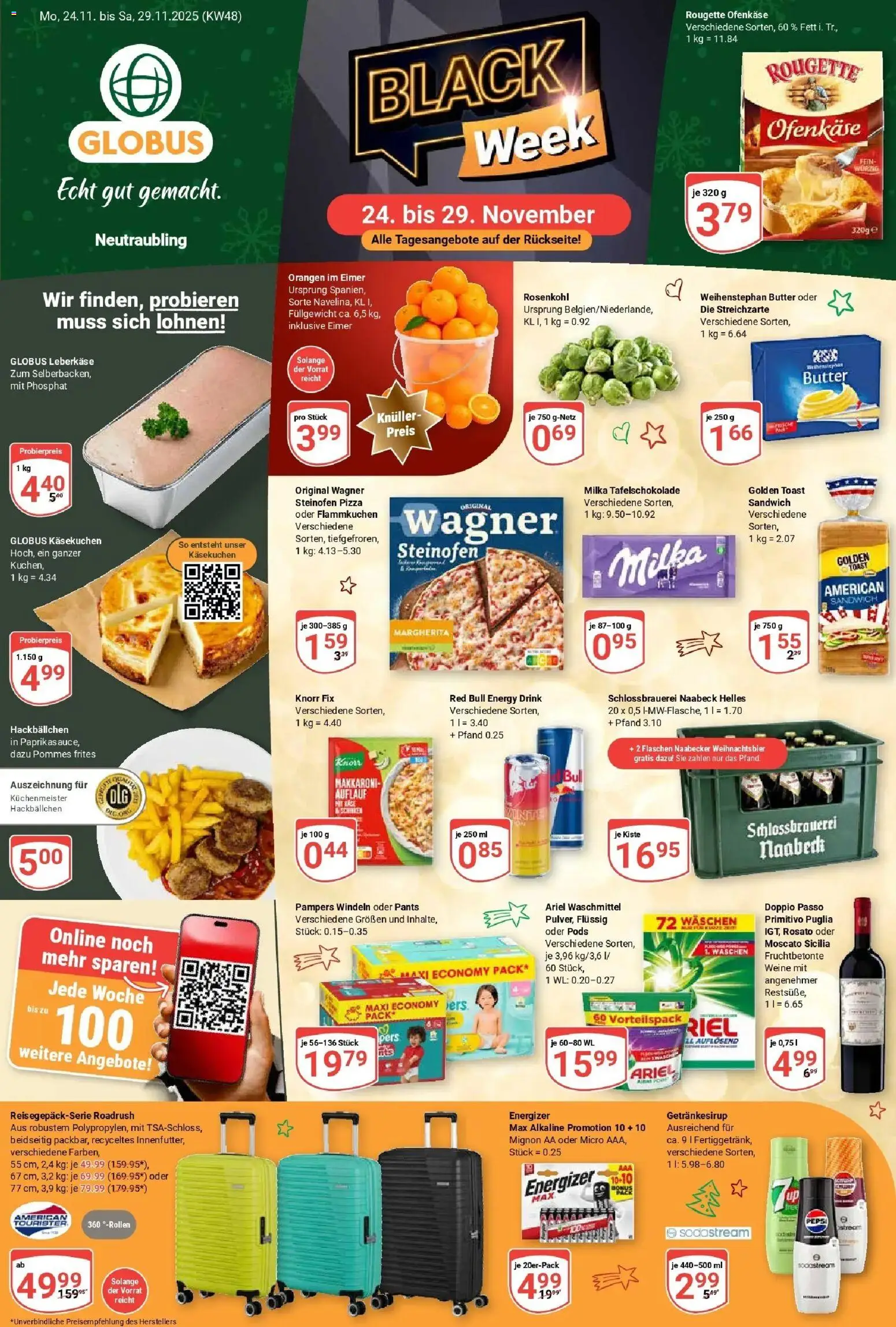 Vorschau von dem Prospekt des Geschäftes Globus, gültig ab dem 23.11.2025
