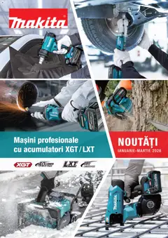 Previzualizarea de cataloage: Makita Catalog nou valabil de la 01.01.2026
