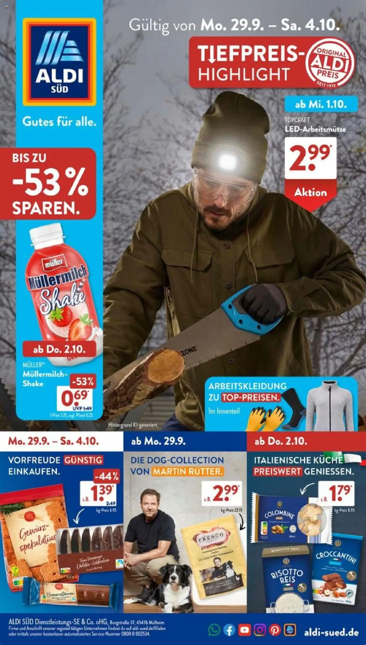 Aldi Süd Prospekt (vom 29.09.2025 - 04.10.2025)