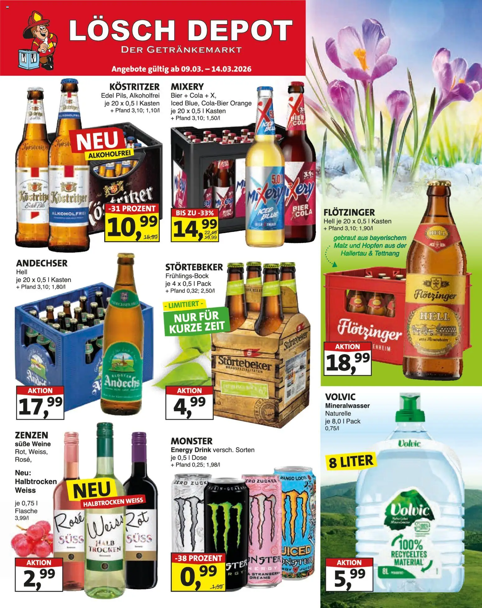 Vorschau von dem Prospekt des Geschäftes Lösch Depot, gültig ab dem 09.03.2026