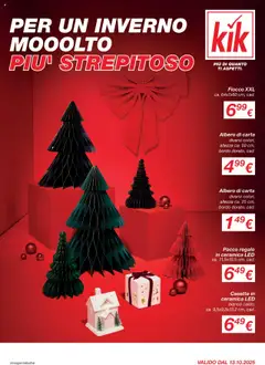 Anteprima dell'opuscolo Attuale volantino dal negozio KiK valido da 13/10/2025