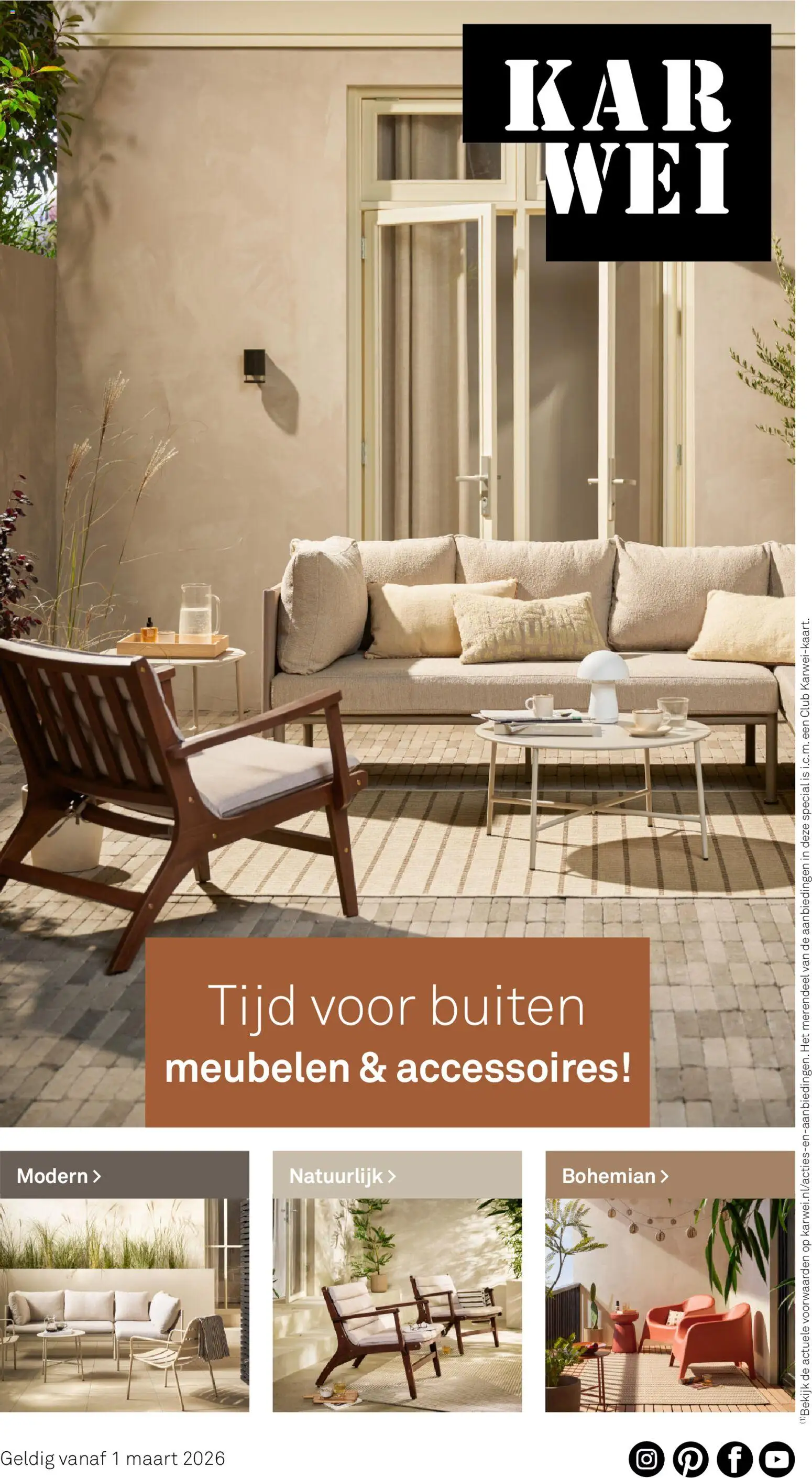 Voorbeeld van KARWEI folder - Tuin special - decoratief van winkel KARWEI geldig vanaf 01-03-2026
