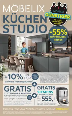Vorschau der Angebote: Möbelix Küchen Studio gültig ab 22.12.2025