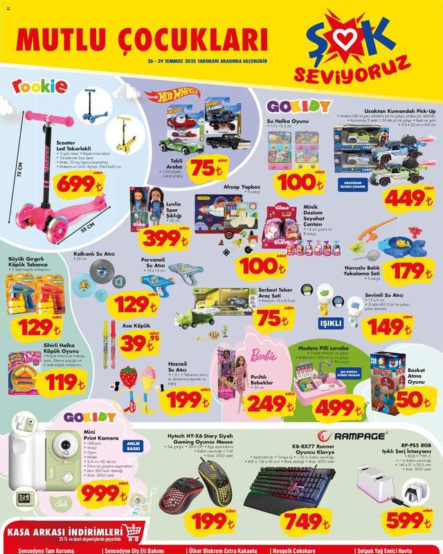 Şok Market - Hafta sonu fırsatları