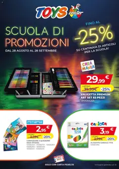 Anteprima dell'opuscolo Attuale volantino dal negozio Toys Center valido da 28/08/2025