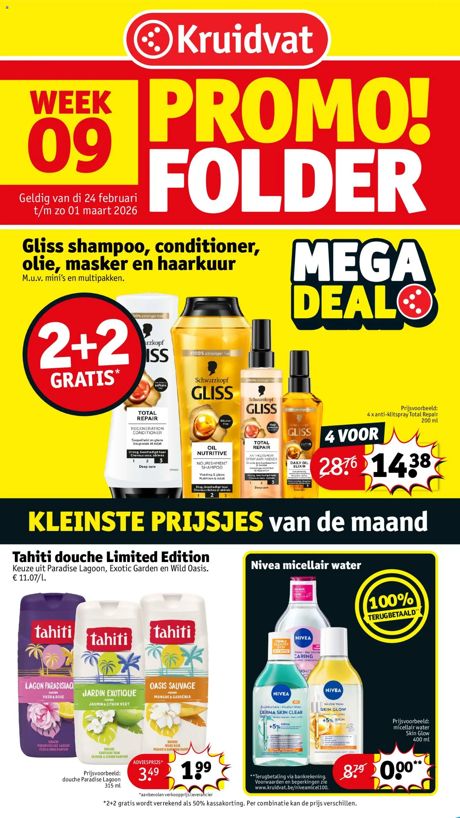 Voorbeeld van Folder week 9 van winkel Kruidvat geldig vanaf 24/02/2026