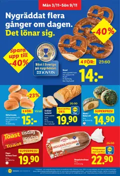 Förhandsgranska reklamblad Aktuella reklamblad Lidl från butik Lidl gäller från 03/11/2025 | Sida : 4